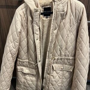 Riley & James Quilted Cream Jacket